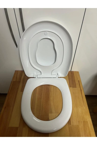 Beyaz Unıversal Çocuk Oturaklı Klozet Kapağı Thermoplast ürün görseli 1