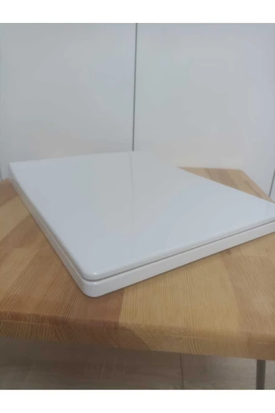 Beyaz Klozet Kapağı Slim Kare - Resim 4