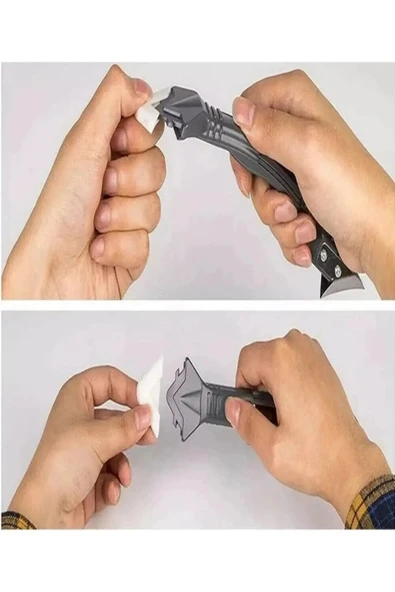 Siyah Derz Kazıma Spatula Silikon ürün görseli 1