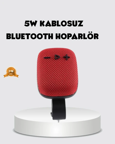 Bluetooth 5.1 Kablosuz Hoparlör – Güçlü Bas, FM Radyo ve Çoklu Giriş Destekli ürün görseli 1