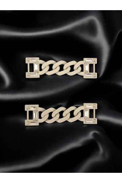 Çok Amaçlı Zincir Aksesuar Ayakkabı Kemer ve Hobi Tasarımlarınıza Modern Dokunuş 7 cmx 2 cm ürün görseli 1