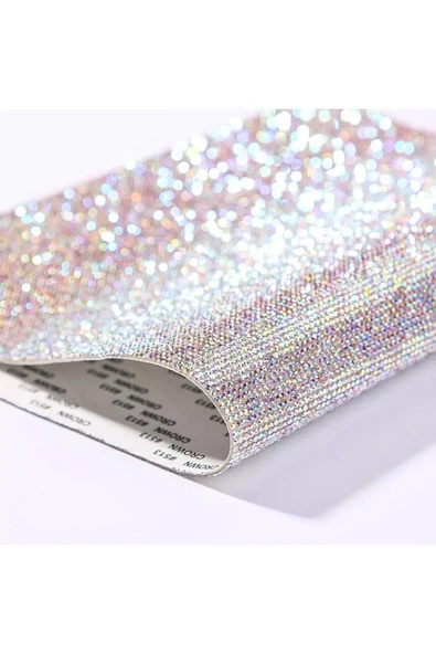 Kendinden Yapışkanlı Ss6(2mm) Kristal AB Taşlı Tabaka ürün görseli 1