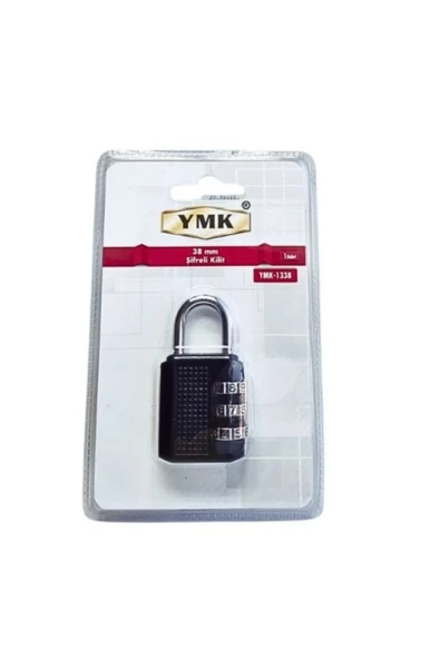 YMK Şifreli Dolap Asma Kilit 38 MM - Resim 4