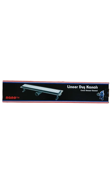 Nano Lineer Klapeli Paslanmaz Çelik Duş Kanalı 20-33-40-50 CM ürün görseli 1