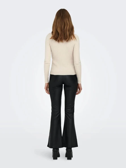 15165075 ONLKAROL L/S ROLLNECK PULLOVER KNT NOOS - Resim 9