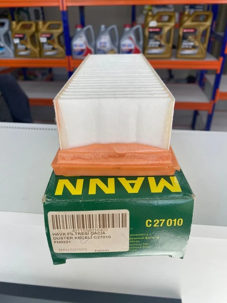 Mann C27010 Hava Filtresi DUSTER LOGAN SANDERO 1.5DCI K9K 10-- 8200985420 165463998R 165464064R ürün görseli 1