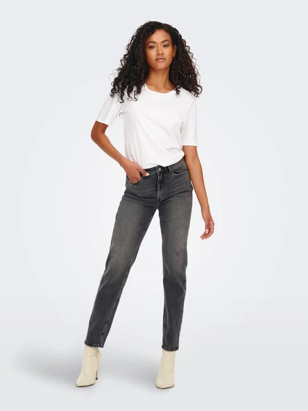 15259634 ONLEMILY STRETCH HW ST AK DNM CRO614NOOS ürün görseli 1