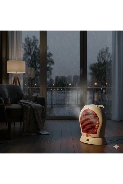İnova GUST 3 Kademeli Dönerli Turbo Fanlı Isıtıcı 2000 W ürün görseli 1