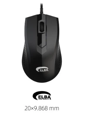 ELBA M303 USB Kablolu 3D Optik Mouse ürün görseli 1