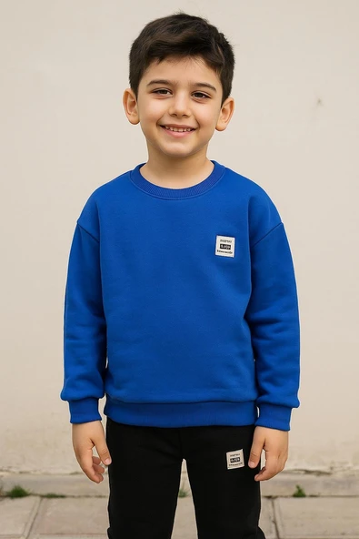 Cg Kids Lacivert Siyah Erkek ÇocukAltÜst Takım 3 iplik süper kalite ürün görseli 1