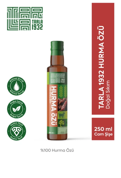 Tarla 1932 Hurma Özü | Soğuk Sıkım, Doğal & Katkısız | 250 ml ürün görseli 1