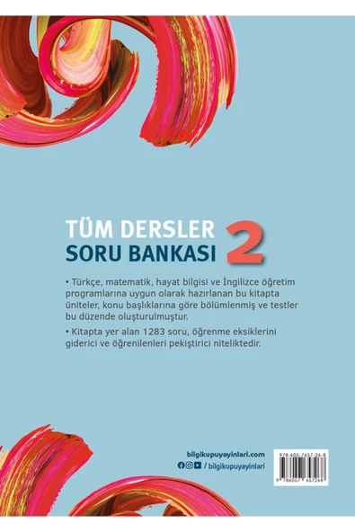 2.SINIF TÜM DERSLER SORU BANKASI -BİLGİ KÜPÜ ürün görseli 1