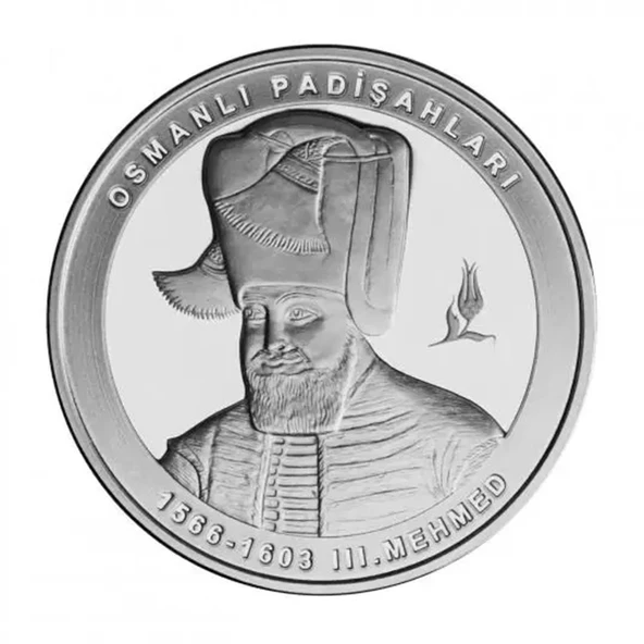 AgaKulche 3. Mehmed Osmanlı Gümüş Sikke Coin ürün görseli 1