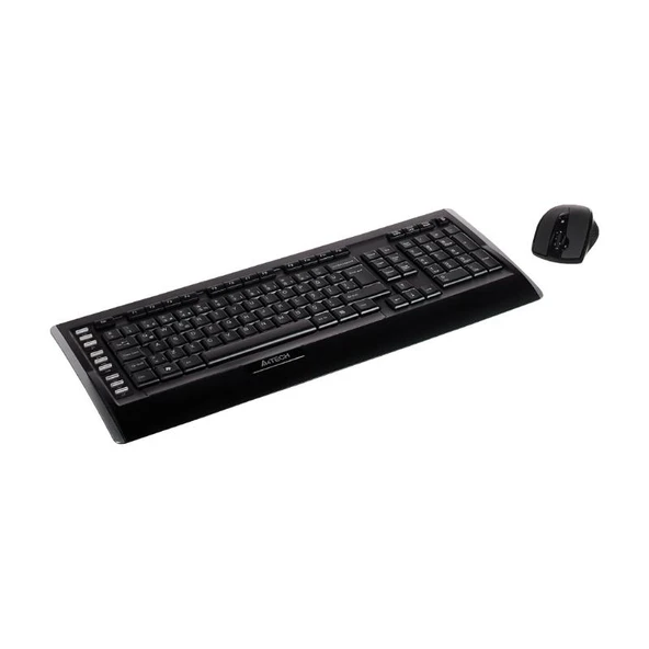 A4 Tech 9300F Siyah Q Tr Kablosuz Klavye Mouse Seti - Resim 2