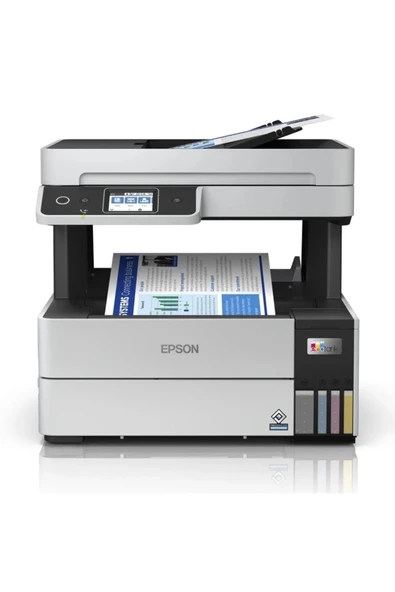 EPSON Ecotank L6490 Renkli Çok Fonksiyonlu Tanklı Mürekkep Püskürtmeli Yazıcı Wifi ürün görseli 1