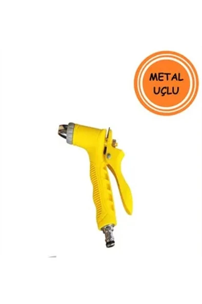 METAL UÇLU SAĞLAM PLASTİK SULAMA Sarı ürün görseli 1