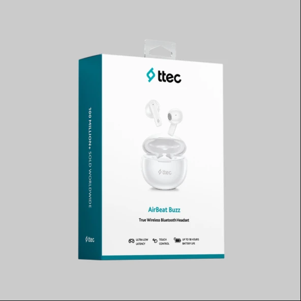 Ttec AirBeat Buzz Kablosuz TWS Bluetooth Kulaklık - Resim 6