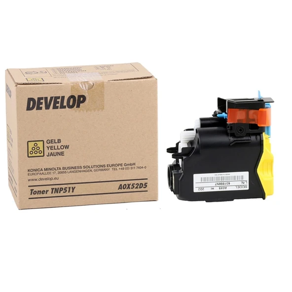 DEVELOP TNP-51Y YELLOW ORJİNAL TONER ürün görseli 1