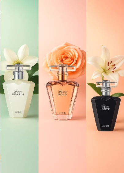 Avon Rare Pearls + Rare Gold + Rare Onyx Edp 3lü Kadın Parfüm Seti ürün görseli 1