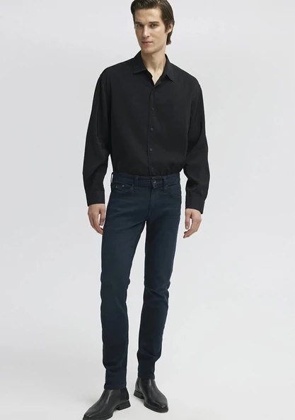 M0042227245 MAVİ PANTOLON JAKE DARK FOGGY MAVİ JET BLACK ürün görseli 1