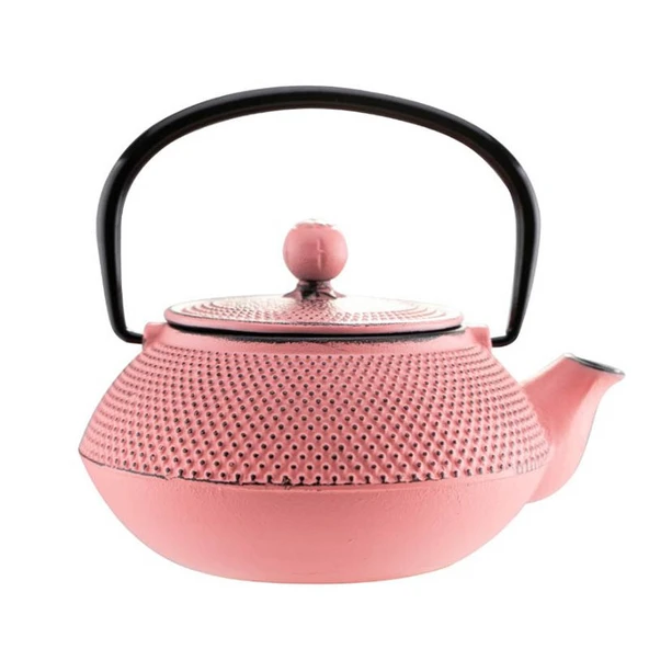 Taşev Linden Sümbül 750 ml Döküm Demlik Pembe ürün görseli 1