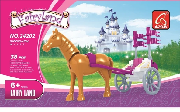 Ausini  Parça Fairyland At Arabası ürün görseli 1