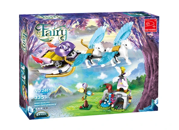 Ausini Fairy  Parça Uçan Atlı Kızak ve Periler ürün görseli 1