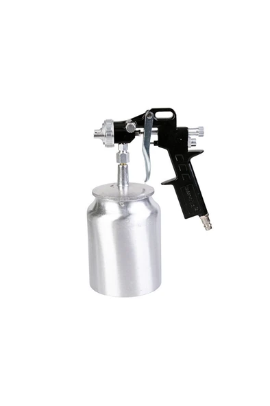 MK1301 Alttan Depolu Boya Tabancası – 1.8 mm Ayarlanabilir Nozul, 1000 cc Alüminyum Hazne ürün görseli 1