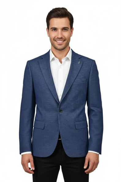 Erkek Tek Spor Ceket Çift Yırtmaçlı BGL-ST04982 ürün görseli 1