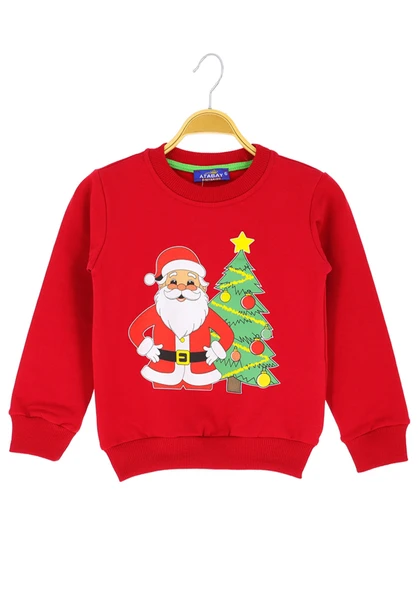 Erkek Çocuk Sweatshirt 2 İplik Şardonlu Baskılı ürün görseli 1