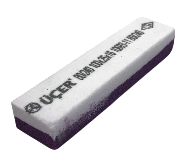 Üçer Bileme Taşı 100X25X16  -EKR/EKDR Kombine Yağ taşı -En iyisi ürün görseli 1