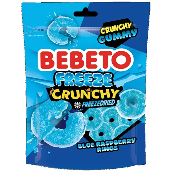 Freeze Crunchy Blue Raspberry Ring 35 Gr. Ahududu Aromalı ürün görseli 1