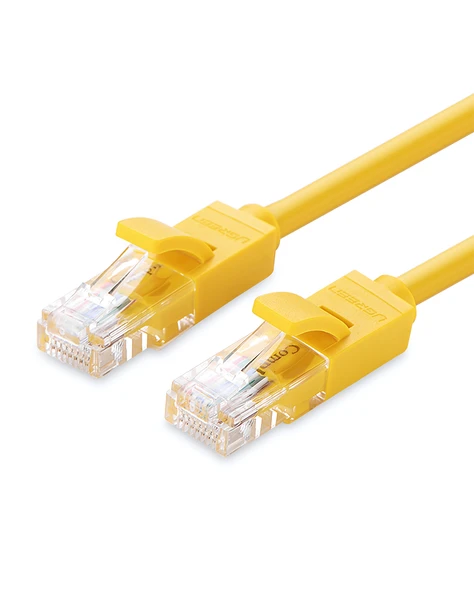 UGREEN CAT5e Ethernet Kablosu, 2 Metre, Sarı, 11231 ürün görseli 1