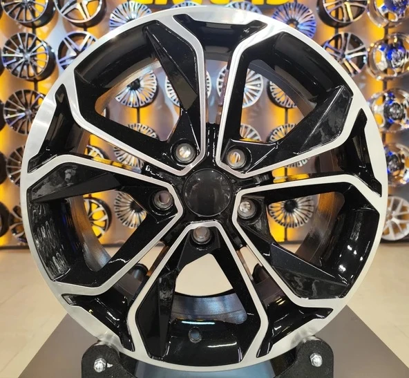 Renault 4 E-Tech / Arkana / Austral / Captur / Clio / Duster / Espace / Express / Kadjar / Kangoo Uyumlu 6.5 X 16" inç 5X114.3 ET40 66.1 Jant Takımı JANT-0065 ürün görseli 1