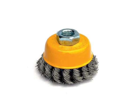 75 mm Burgulu Çanak Paslanmaz Tel Fırça GFB 5136 ürün görseli 1