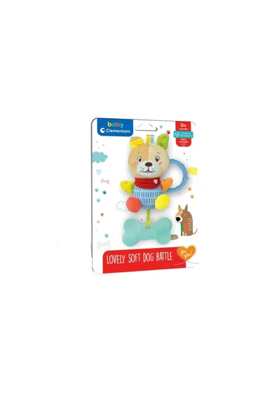 Baby Sevimli Peluş Köpek Çıngırak Dişlik ürün görseli 1
