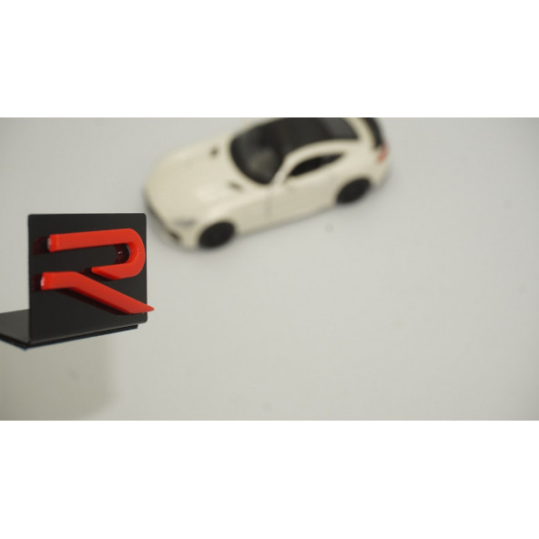 Volkswagen R Yeni Nesil Ön Panjur 3M 3D Krom ABS Logo Arma ürün görseli 1