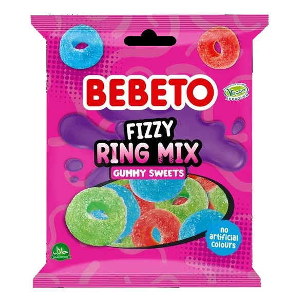 Vegan Ring Mix 150 Gr. Jelly ürün görseli 1
