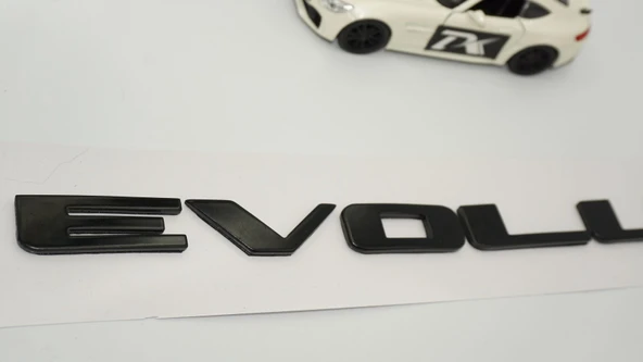 DK Tuning Lancer Evolution 9 Bagaj Siyah Yazı Logo Arma - Resim 4