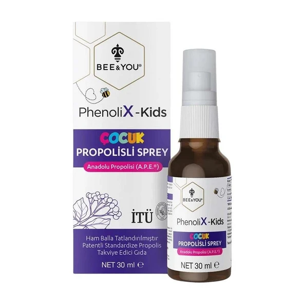 Bee & You Phenolix Kids Propolis Sprey 30 ml ürün görseli 1