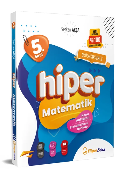 2026 5. Sınıf Hiper Matematik Konu Anlatımlı & Etkinlikli Soru Bankası ürün görseli 1