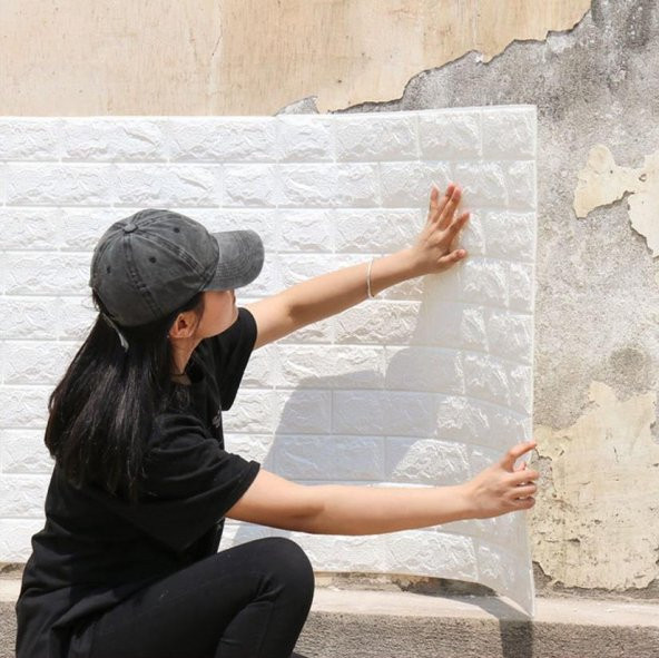 Renkli Duvarlar 70x15cm Kendinden Yapışkanlı Duvar Kemeri  Estetik Bordür ürün görseli 1
