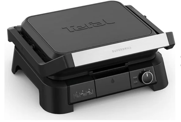 SuperGrill 3in1 Siyah GC510 2000 W Izgara ve Tost Makinesi