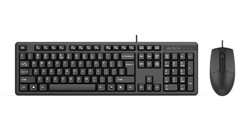 A4 Tech KR-3330S Silent Q Usb Fn-Multimedya Klavye + Optik Mouse Set Sessiz - Resim 3