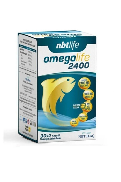 NBT Life Nbtlife Omegalife 2400 60 Kapsül ürün görseli 1