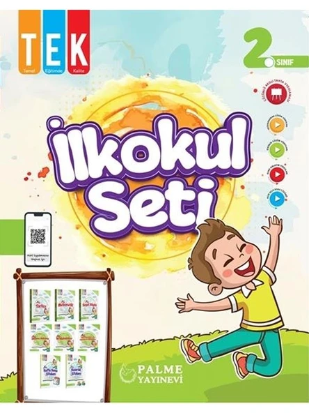 PALME 2.SINIF TEK İLKOKUL SETİ *YENİ* ürün görseli 1