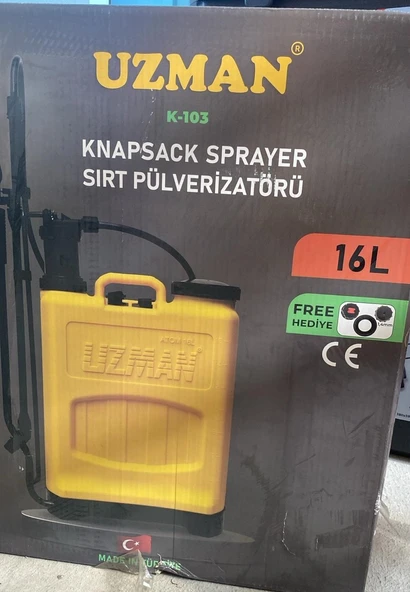 İlaçlama Sırt Pompası 16 Lt. (Pulverizator) ürün görseli 1