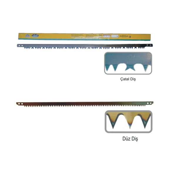 Abay Dar Kolastar Testere Ağzı - Düz Diş 60 cm ürün görseli 1