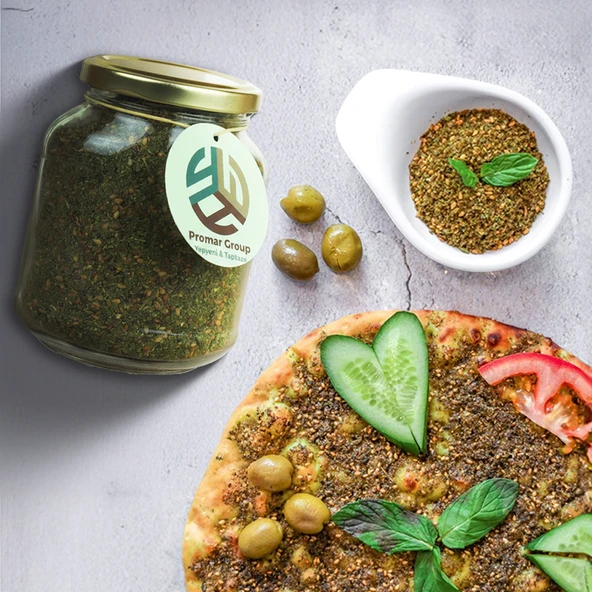 PROMAR DOĞAL CAM KAVANOZ FİLİSTİN ZAHTER 150 GR ürün görseli 1
