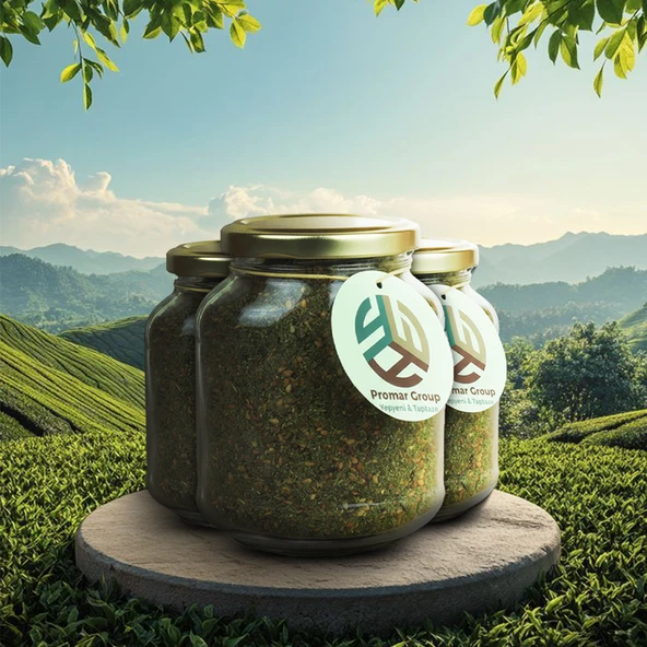 PROMAR DOĞAL CAM KAVANOZ FİLİSTİN ZAHTER 150 GR X3 ADET ürün görseli 1